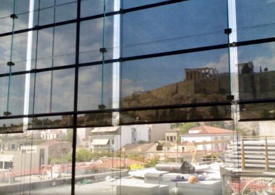 Internal Roller Screen Fabric Acropolis Museum, Εσωτερικά Διάτρητα Ρόλερ στο Μουσείο της Ακρόπολης