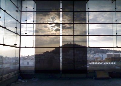 Internal Roller Screen Fabric Acropolis Museum, Εσωτερικά Διάτρητα Ρόλερ στο Μουσείο της Ακρόπολης