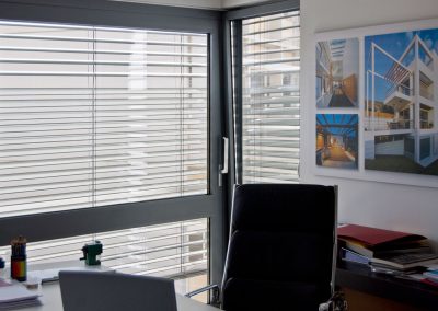 External Venetian Blinds Architectural Offices, Εξωτερικές Οριζόντιες Περσίδες Αλουμινίου σε Αρχιτεκτονικό Γραφείο