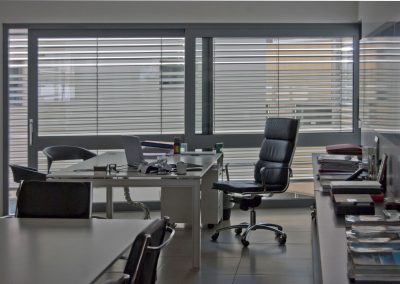 External Venetian Blinds Architectural Offices, Εξωτερικές Οριζόντιες Περσίδες Αλουμινίου σε Αρχιτεκτονικό Γραφείο