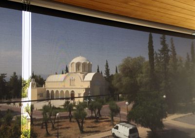 External Roller Blinds in Residence, Εξωτερικές Κάθετες Τέντες σε μπαλκόνι
