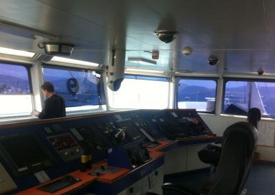 Roller Blind Film for Marine Vessel Bridge Tower, Ρολουρτίνες Φιλμ σε γέφυρα πλοίου