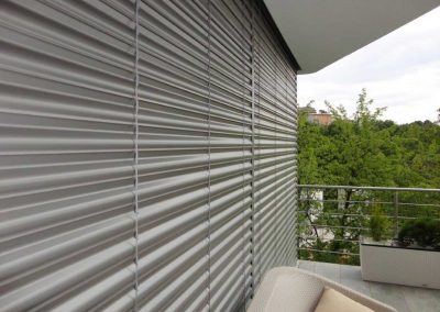 External Venetian Blinds, Εξωτερικές Οριζόντιες Περσίδες