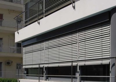 External Venetian Blinds, Εξωτερικές Οριζόντιες Περσίδες