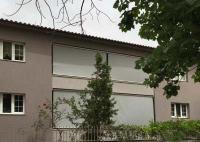 External Rollscreens, Εξωτερικές Ρολοκουρτίνες