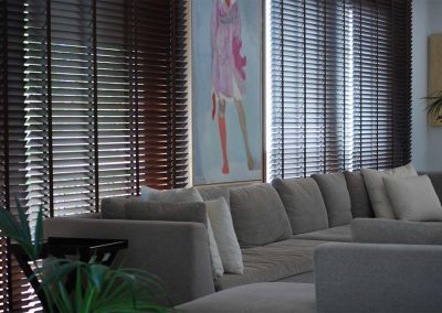 Wood Venetian Blinds, Ξύλινες Οριζόντιες Περσίδες