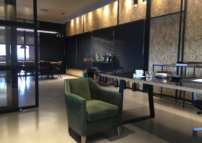Venatian blinds 25mm at Carpo Offices, Περσίδες αλουμινίου 25mm σα γραφεία της Carpo
